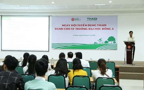 Ngày hội tuyển dụng THADI 2020 dành cho sinh viên Đại học Đông Á