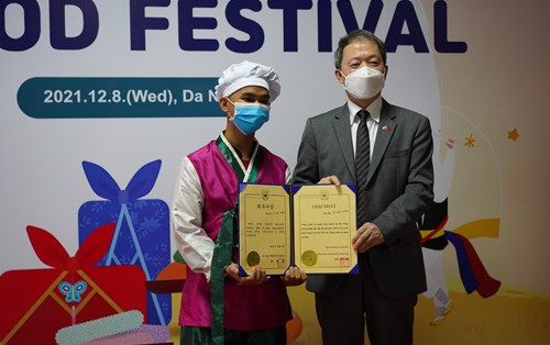 Giải Nhất K-Food Festival 2021 thuộc về SV khoa Du lịch ĐH Đông Á