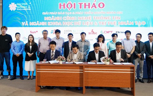 Ký kết đào tạo và cung ứng nguồn nhân lực ngành IT và DS&AI