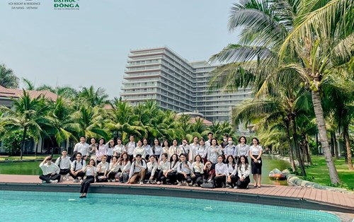 Sinh viên năm 3 Đại học Đông Á tham quan và phỏng vấn thực tập nghề nghiệp tại Koi Resort & Residence Đà Nẵng