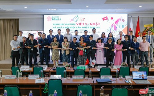 Toàn cảnh lễ hội giao lưu văn hóa Việt - Nhật và Ngày hội việc làm Nhật Bản 2021 tại Đà Nẵng